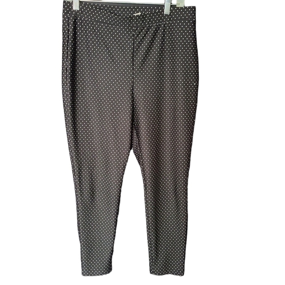 Chico's Pants - Chico's Leggings Black White Polka Dots 1